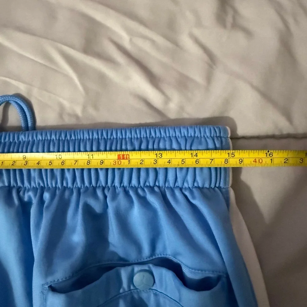 Vtg Nike Air Jordan Jumpman Mens XXL Basketball‎ Track Pants Carolina Blue